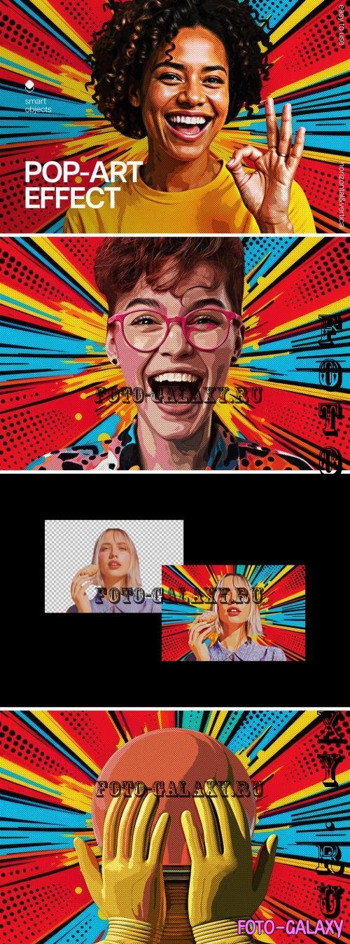 Colorful Pop-Art Photo Effect - 291204970 - XKRWZF6
