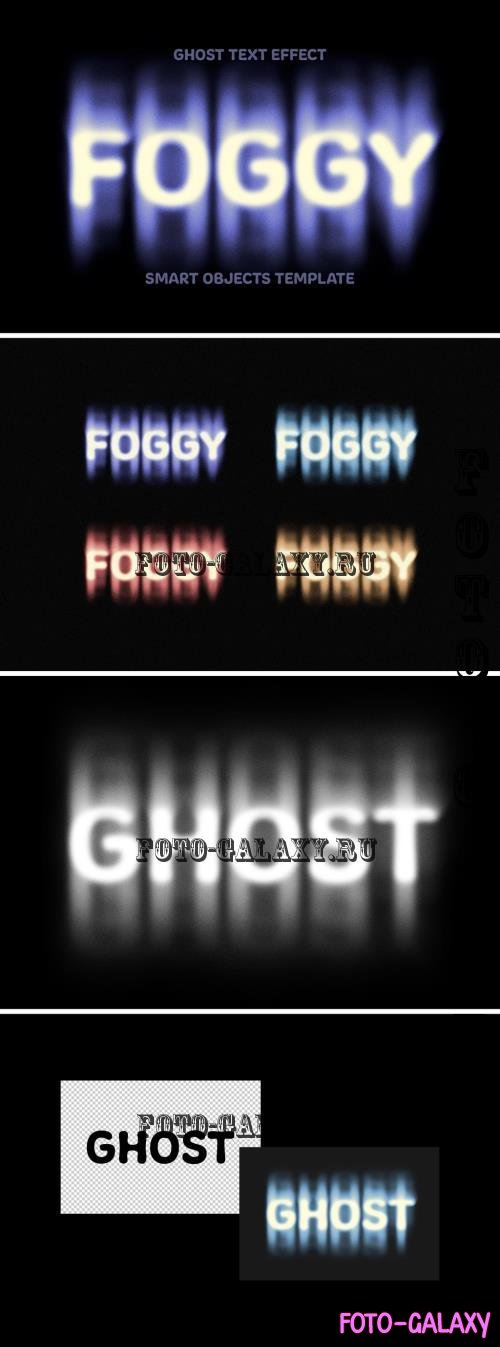 Ghost Text Effect - 291178917 - VKXLWTU