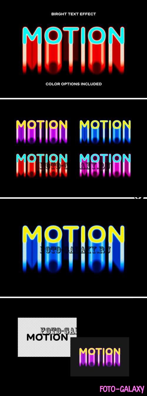 Motion Blur Text Effect - 291191471 - LQA222