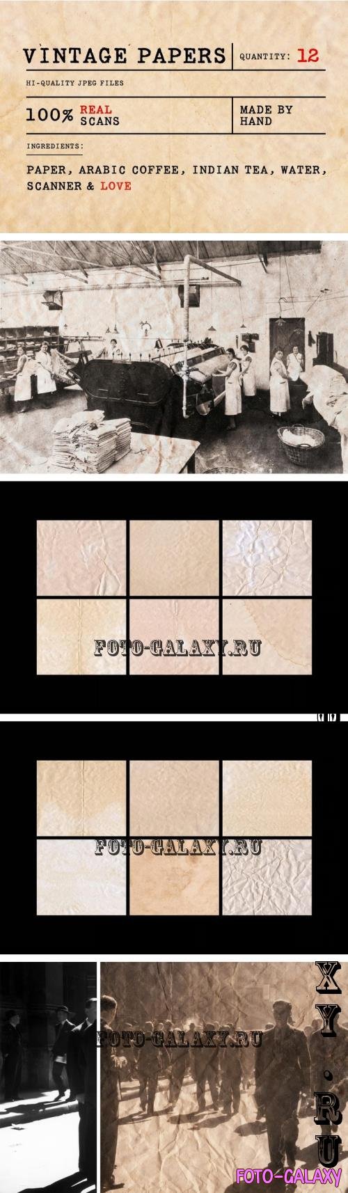 Vintage Paper Textures - 291191512 - TP33AF9