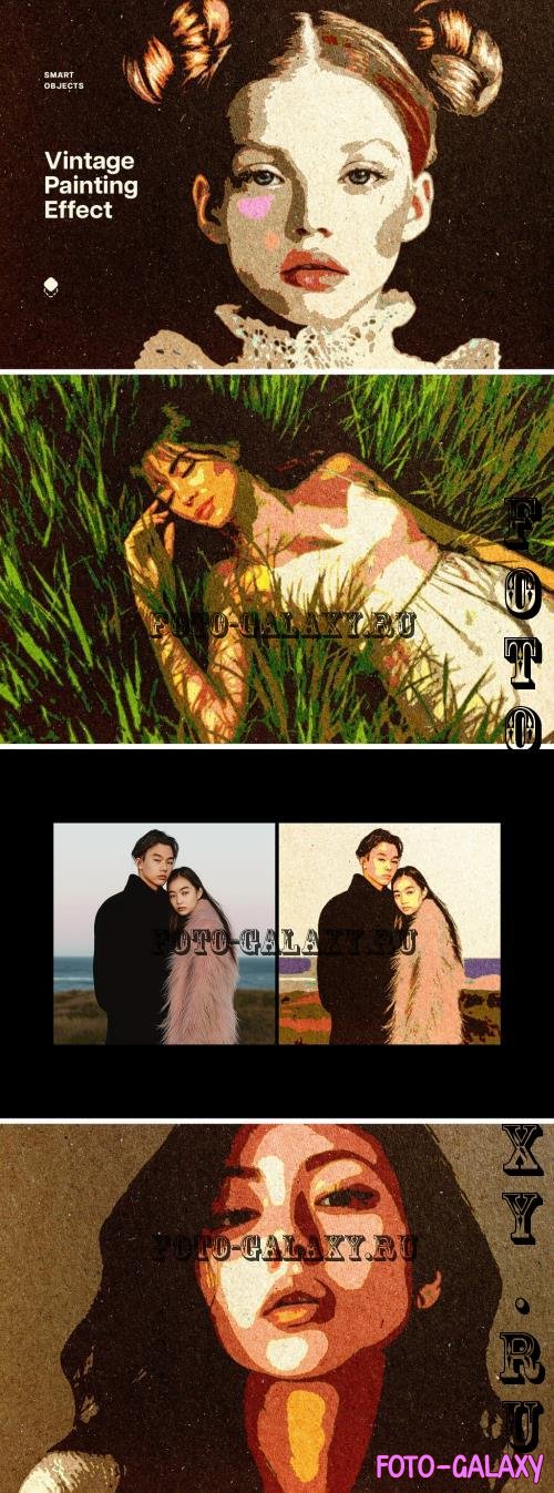 Vintage Painting Photo Effect - 291191536 - 4F5SWLZ