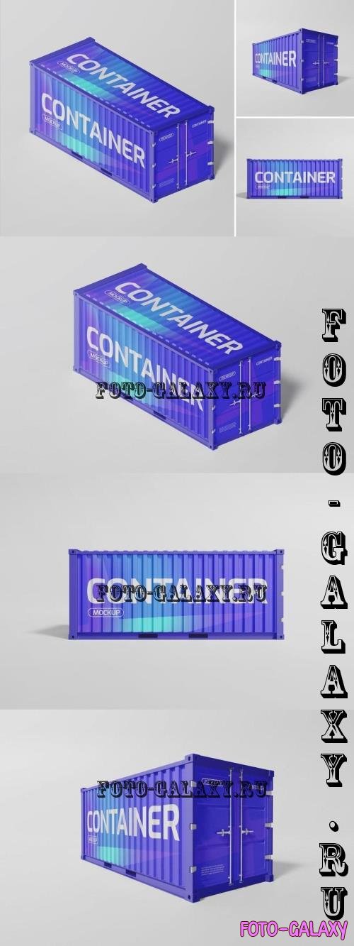 Container Shipping Mockup - H9H9PHS