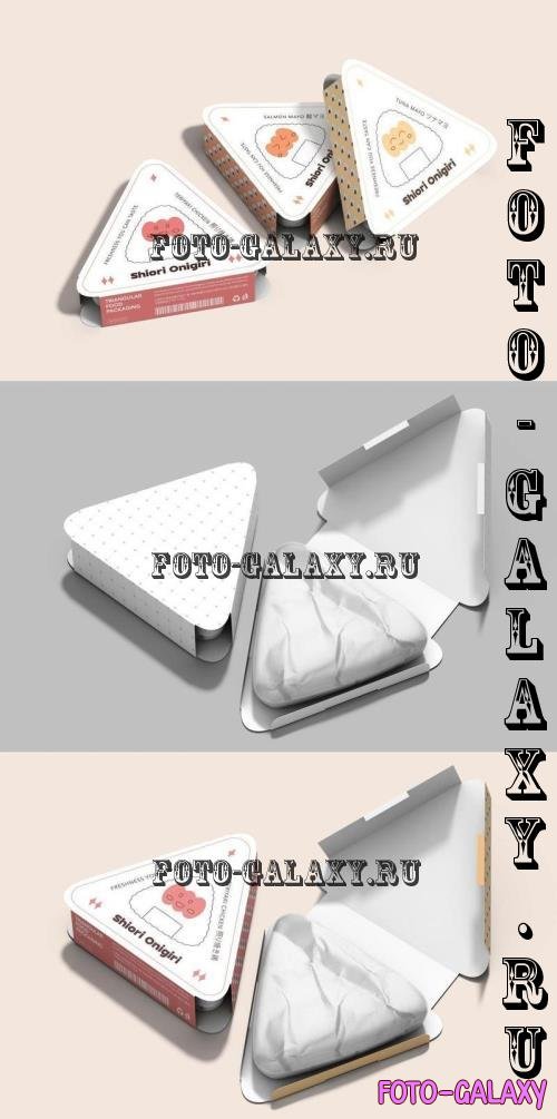 Onigiri Packaging Mockup - 5ADHTT9