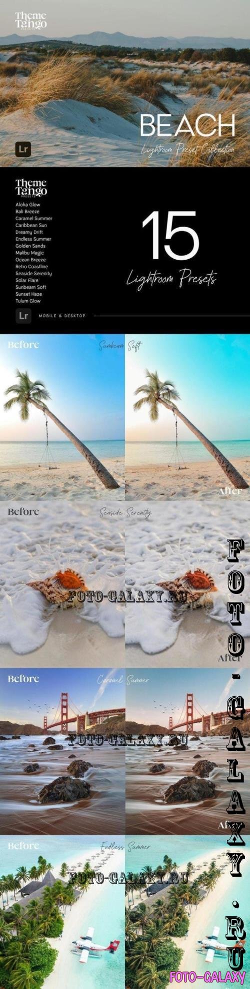 15 Beach Bliss Lightroom Presets - EAXE8BE