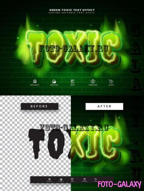 Green Toxic Editable Text Effect - 279915878 - CJJ68AE