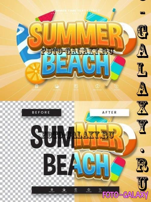 Summer Beach Editable Text Effect - 279974621 - 8Z6ADPV