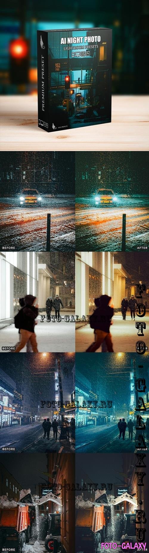 AI-Optimized Night Photography Lightroom Presets - 57055536 - PGRCU8B