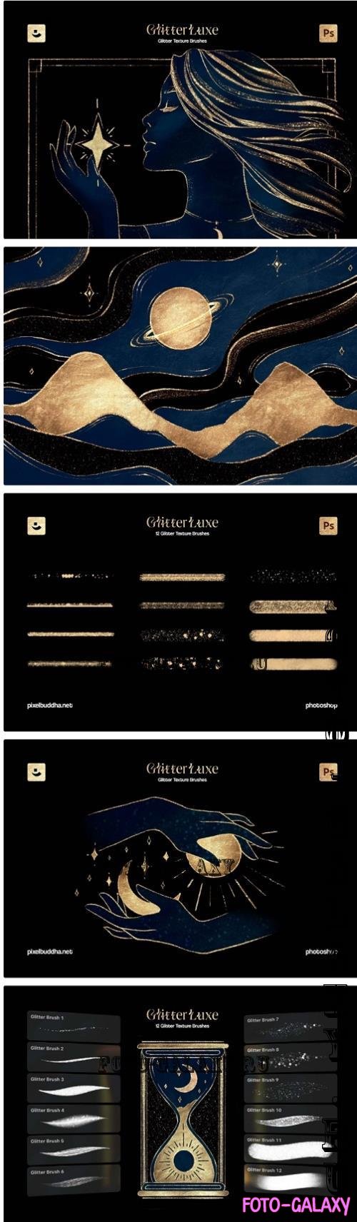 Photoshop Glitter Texture Brushes - 291236029 - 8MF2DVG