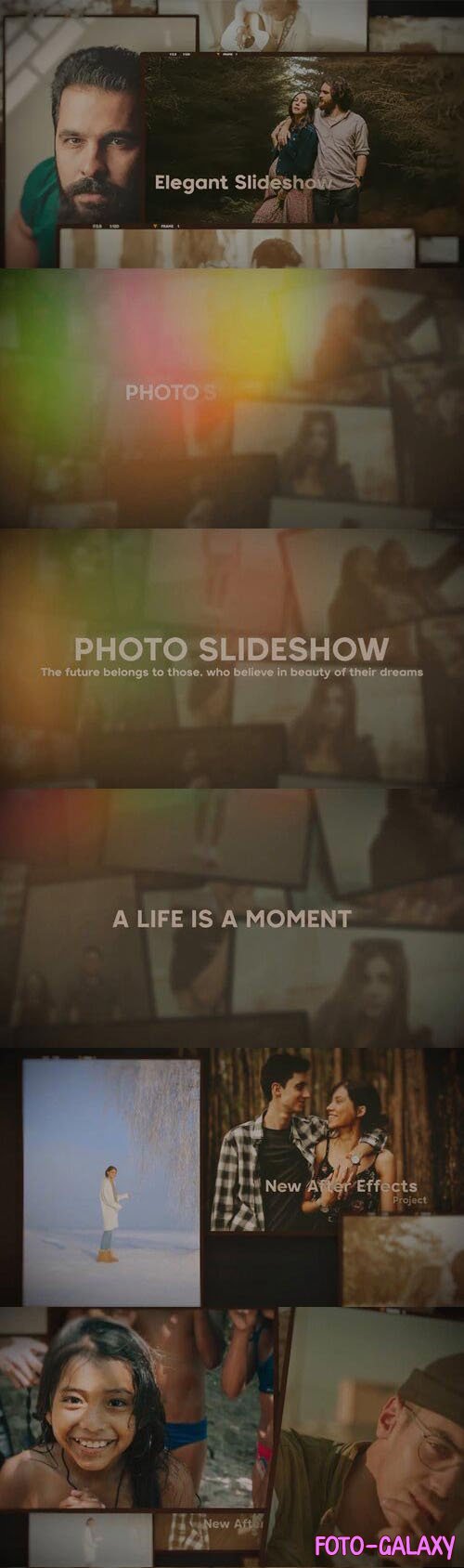 Photo Slideshow - Memories - After Effects Project