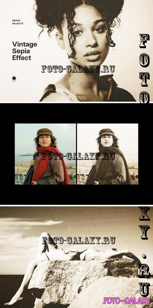 Vintage Sepia Photo Effect - 291271604 - MHZ6T28