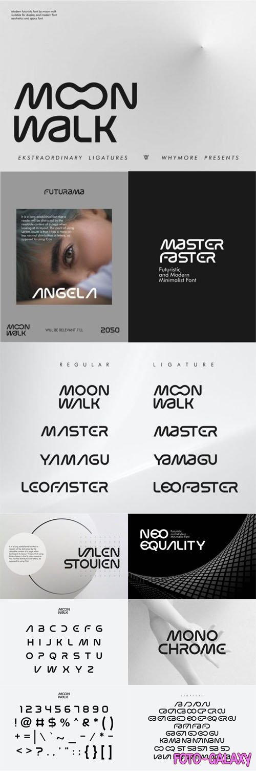 Moon Walk Font