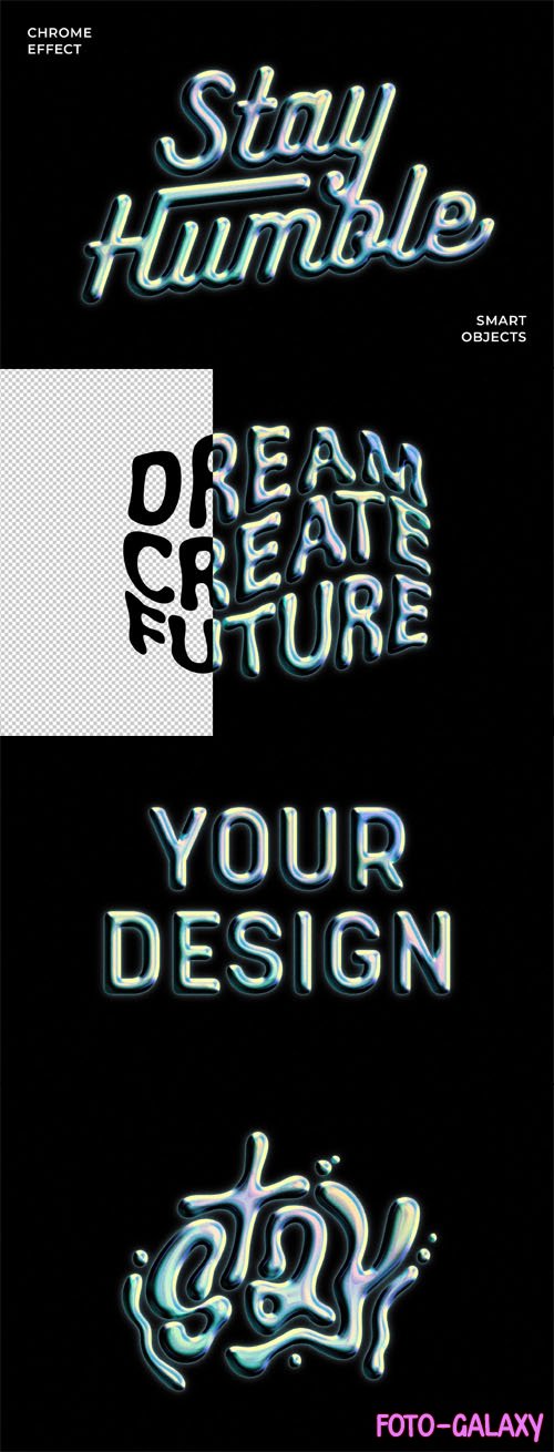 Chrome Text & Logo Effect for Photoshop