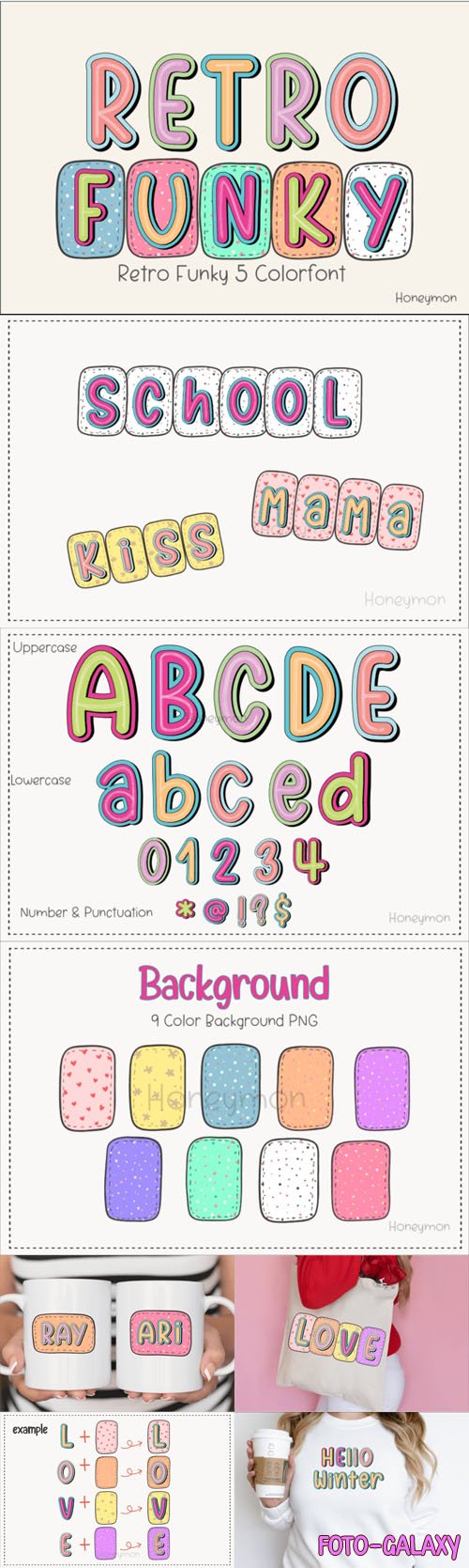 Retro Funky Font
