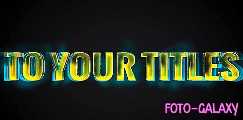 MA Title Glow 1015412 - After Effects Templates