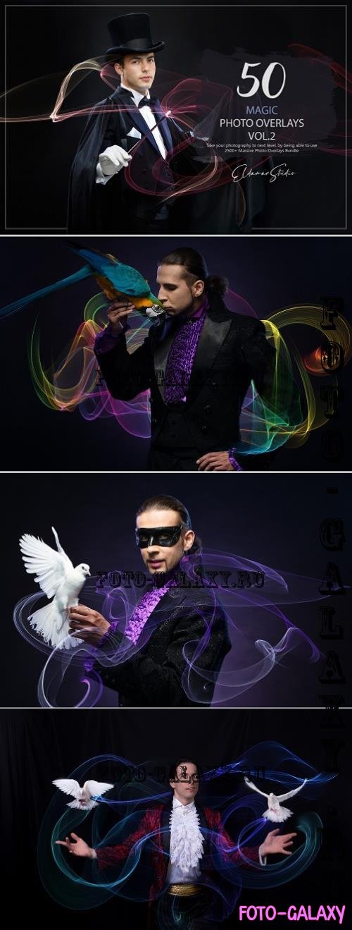 50 Magic Photo Overlays - Vol. 2 - XRT7AWP