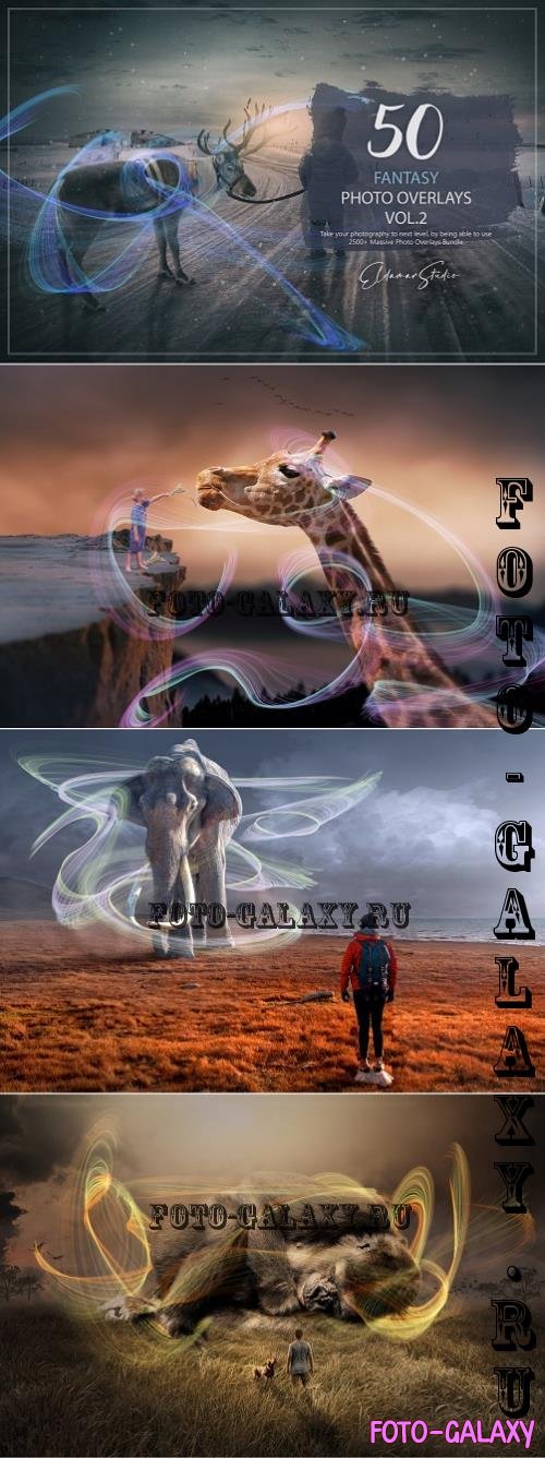 50 Fantasy Photo Overlays - Vol. 2 - 4N7METK