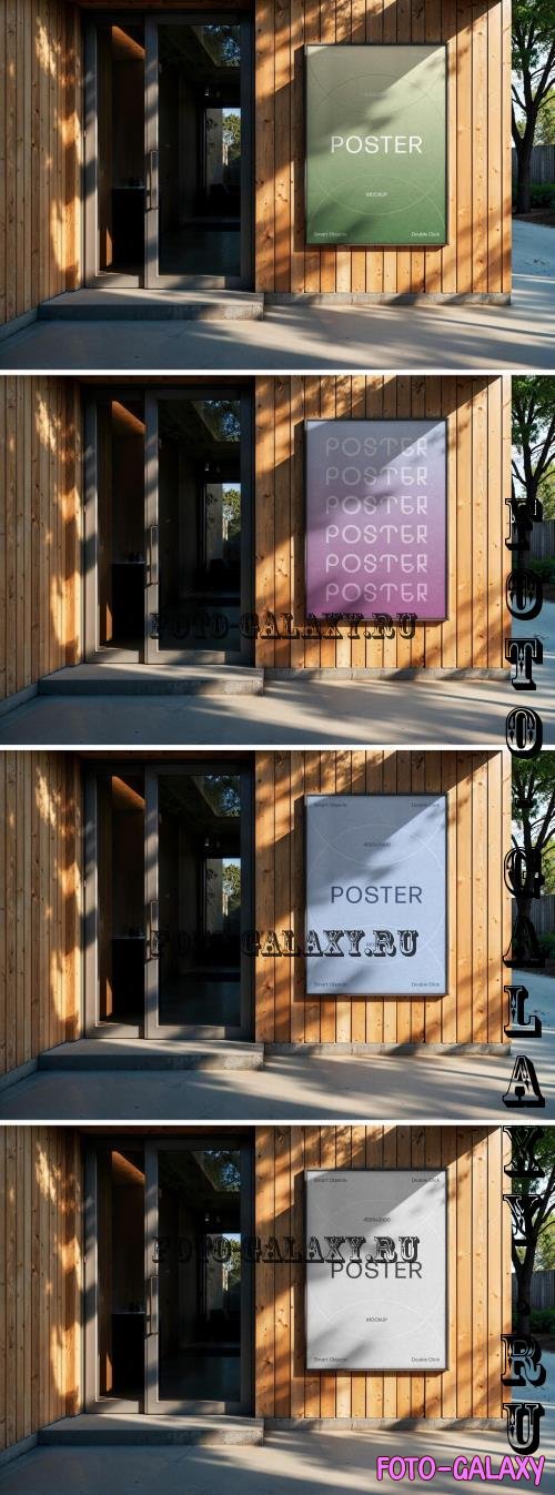 A4 Outdoor Poster Mockup - 291373837
