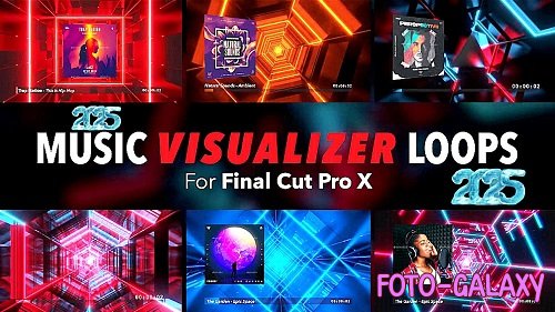 Videohive - Music Visualizer Loops 28890477 - 2 - Project For Final Cut Pro X