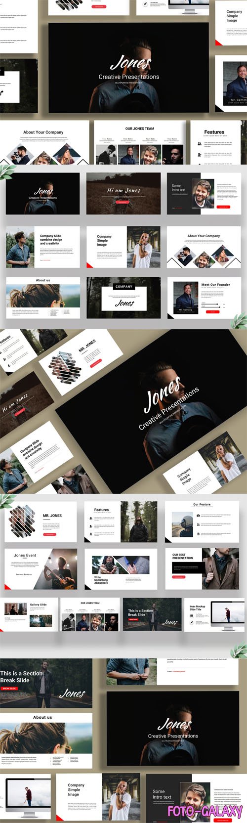 Jones - Modern Creative Powerpoint Presentation Template