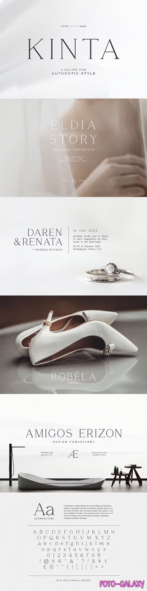 Kinta - Elegant Authentic Serif Font