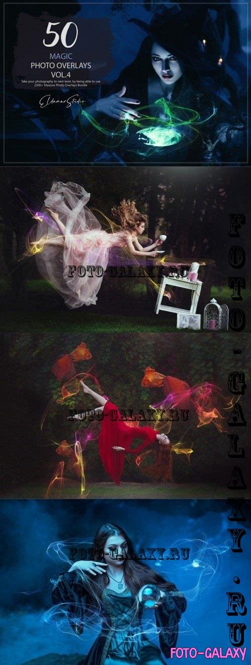 50 Magic Photo Overlays - Vol. 4 - 28FKAE4