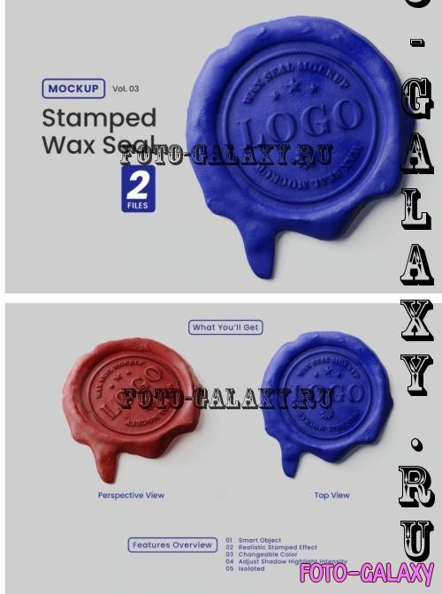 Wax Seal Mockup - J2W7NQY