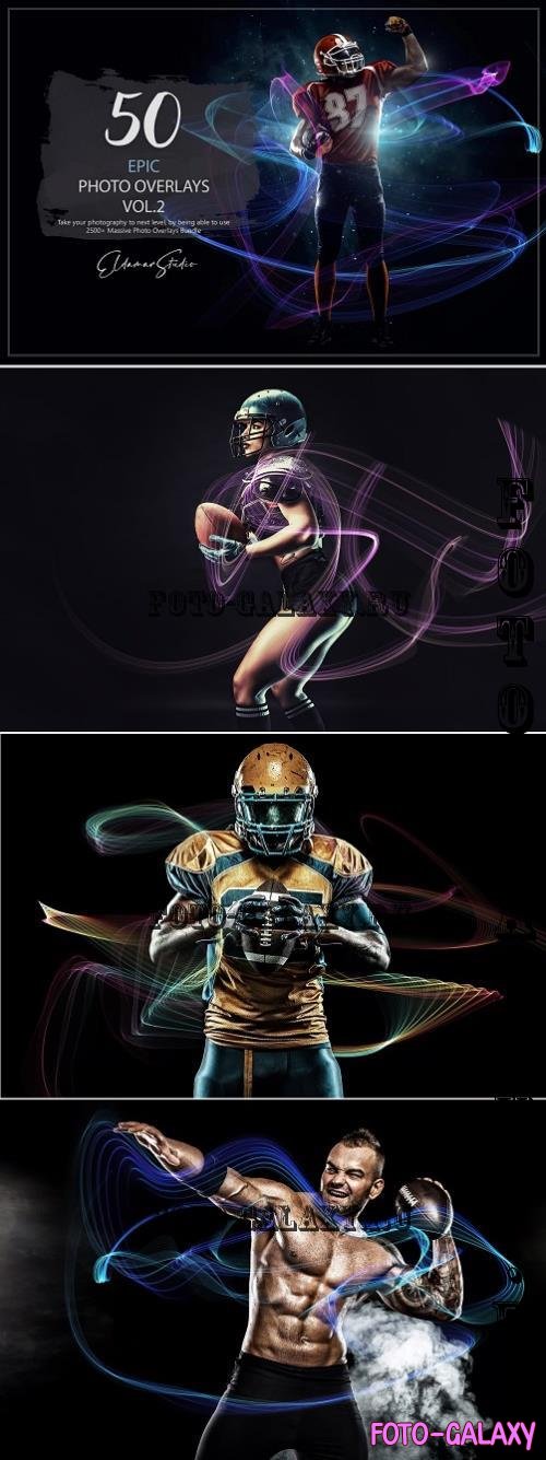 50 Epic Photo Overlays - Vol. 2 - LA57N8G