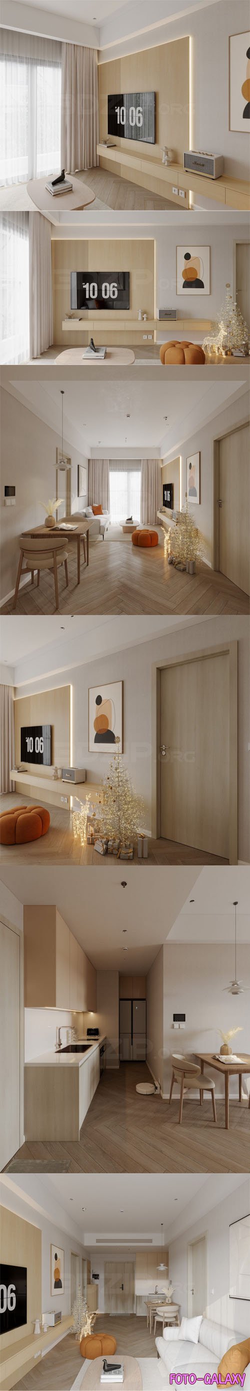 Apartment Interior - 3D Model