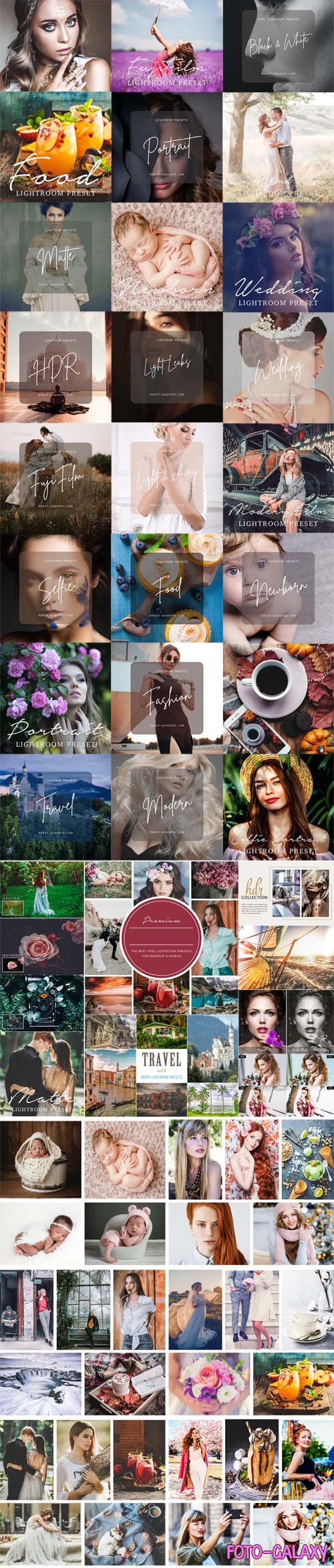 50 Awesome Presets Pack for Lightroom & Photoshop