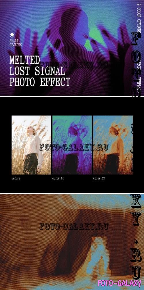 Melted Lost Signal Effect - 291436212 - GGHUU3D