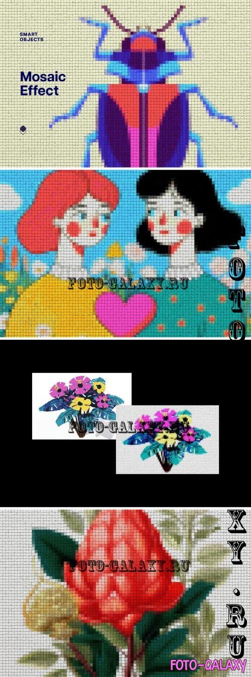 Color Mosaic Template Effect - 291437873 - VD2ZK9P