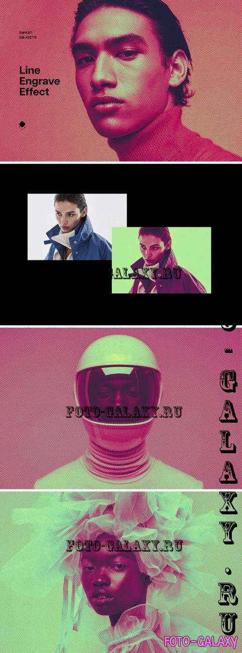 Engraved Line Photo Effect - 291460729 - EKYT9QE