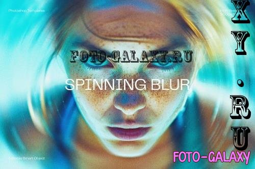 Spinning Blur Photo Effect - 291465888 - 6Q6EDYA