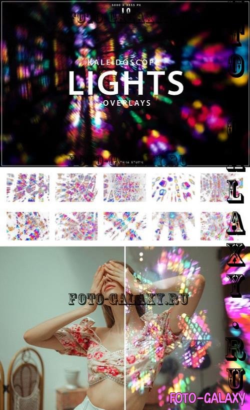 Kaleidoscope Lights Overlays - SM3JXYH