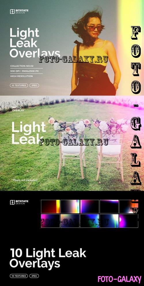 Light Leaks - Photo Overlays - YHLKART