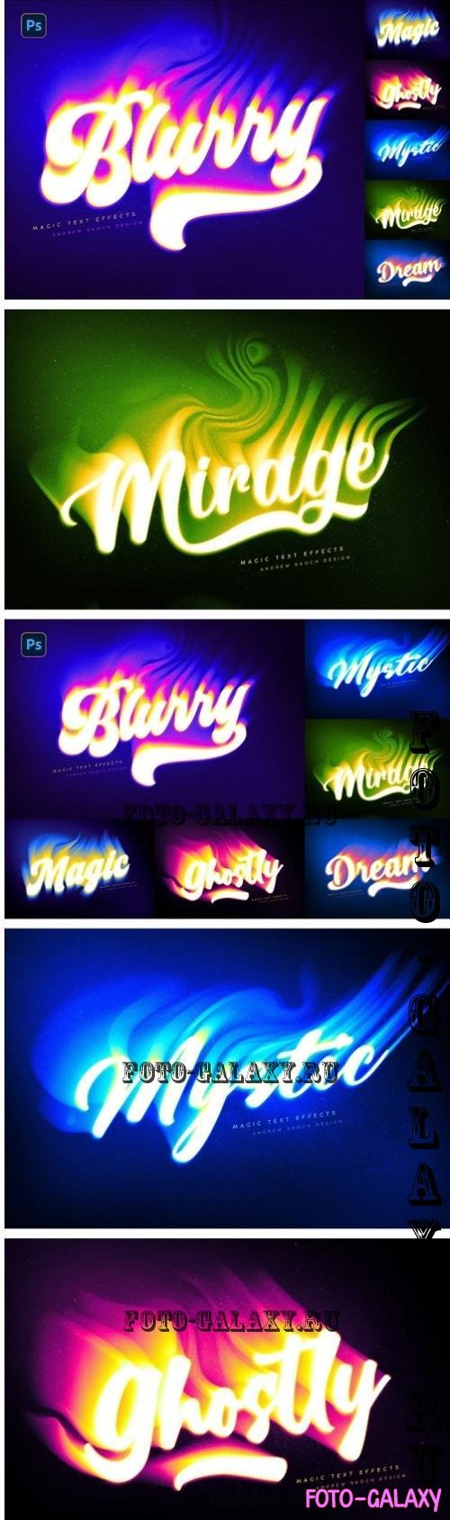 Mystic Blur Text Effects - 7RFXT35
