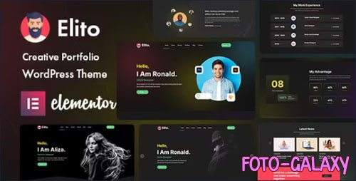 Elito v1.0.4 - Creative Portfolio WordPress Theme