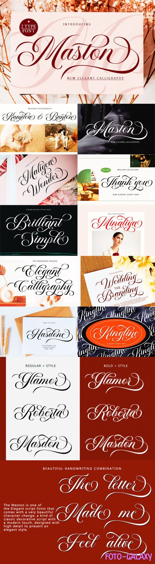Maston - Elegant Calligraphy Font
