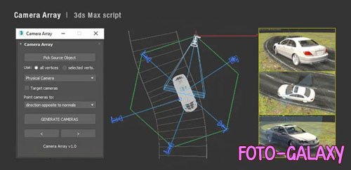Camera Array v1.03 - 3ds Max Script