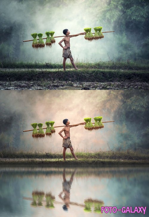 Water Reflection Effect - Photoshop Action