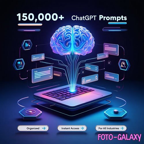 150.000+ ChatGPT Prompts Mega Bundle