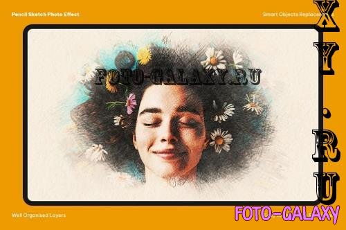 Pencil Sketch Photo Effect - 291468220 - 5KV44TB
