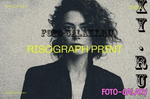 Risograph Print Photo Effect - 291468211 - Z4L2S69