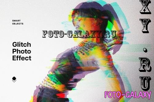 Glitch Photo Effect Template - 291479693 - 8X58LGK