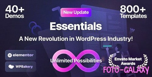 Essentials v3.2.19 - Multipurpose WordPress Theme