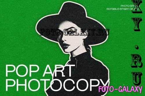 Pop Art Photocopy Photo Effect - 291490604 - 2GN52HN