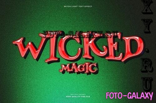 Witch Light Text Effect - TF52WPU