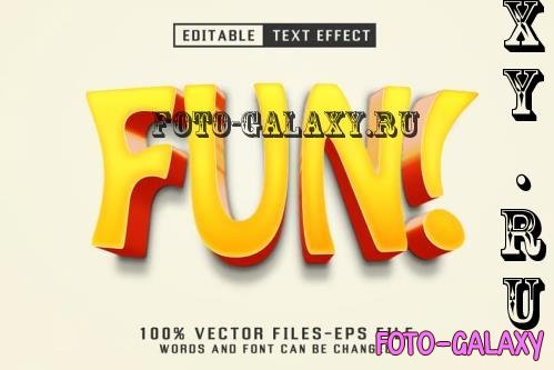 Fun 3d Text - Editable Text Effect - SJQX725