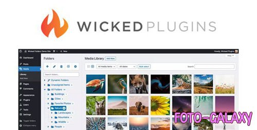 Wicked Folders Pro v3.2.2 - Folder Plugin for WordPress