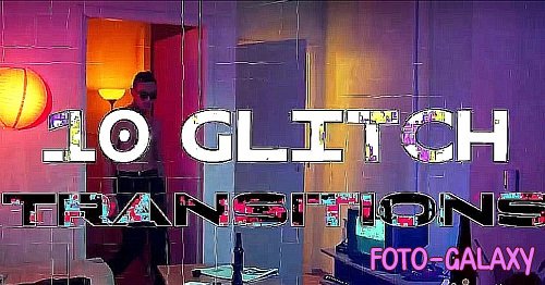 Glitch Transitions 46124649 - Project For Final Cut & Apple Motion